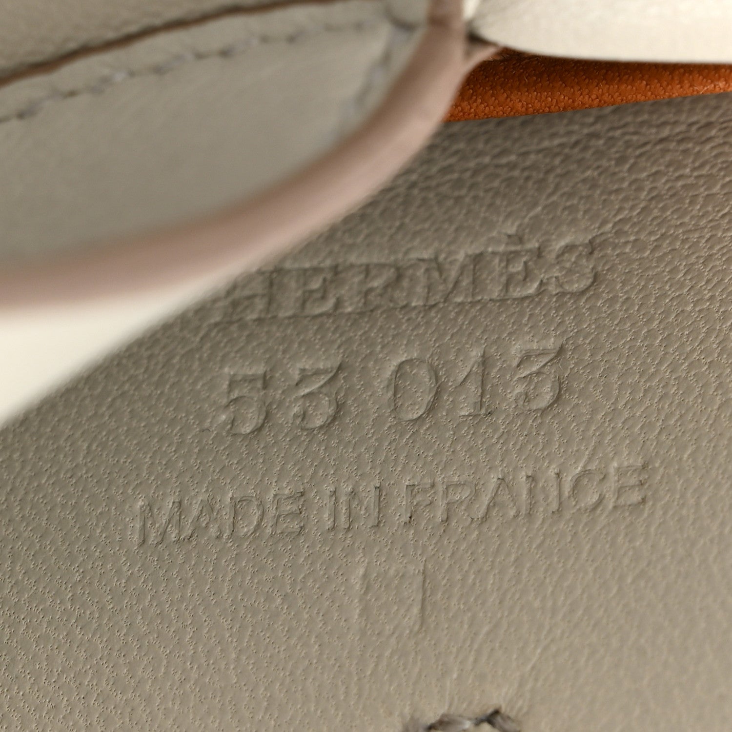 Hermes Matte Alligator Mini Steinkraus Saddle GRIS PERLE FAUVE 5 of 13