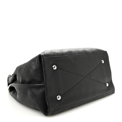 Louis Vuitton Mahina Carmel Hobo Black 4 of 9