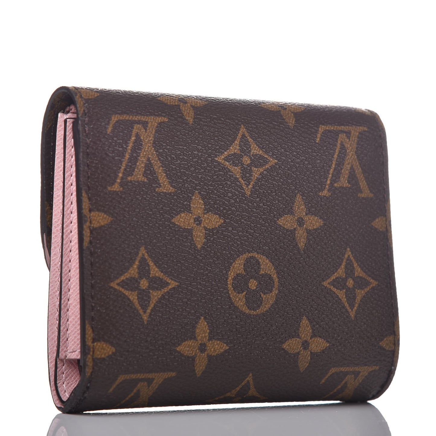 Monogram Ariane Compact Wallet Rose Ballerine