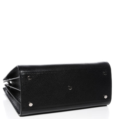 Saint Laurent Grained Calfskin Small Sac De Jour Black 4 of 8