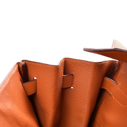 Hermes Taurillon Clemence Birkin 40 Orange 26 of 39