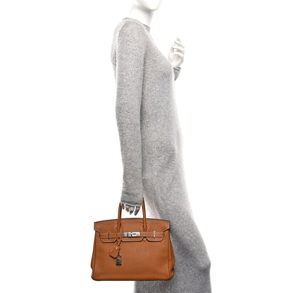 Hermes Togo Birkin 30 Gold 2 of 10