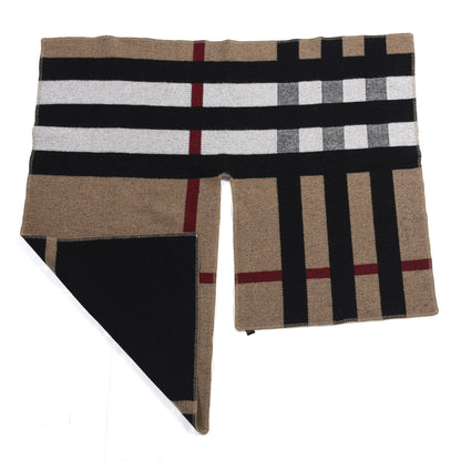 Burberry Cashmere Wool Mega Check Cape Scarf Scarf 2 of 5