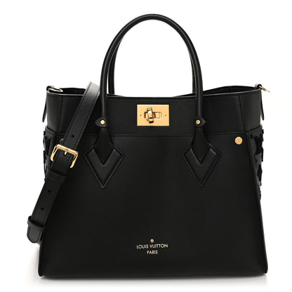 Louis Vuitton Calfskin Monogram Tufting On My Side Black 1 of 10