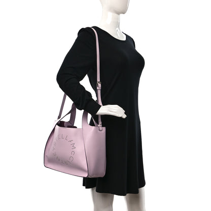 Stella McCartney Eco Alter Nappa East West Perforated Tote Lilac 2 of 9