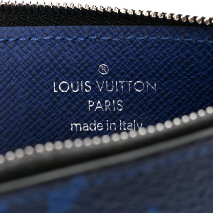 Louis Vuitton Monogram Taiga Coin Card Holder Cobalt 6 of 6
