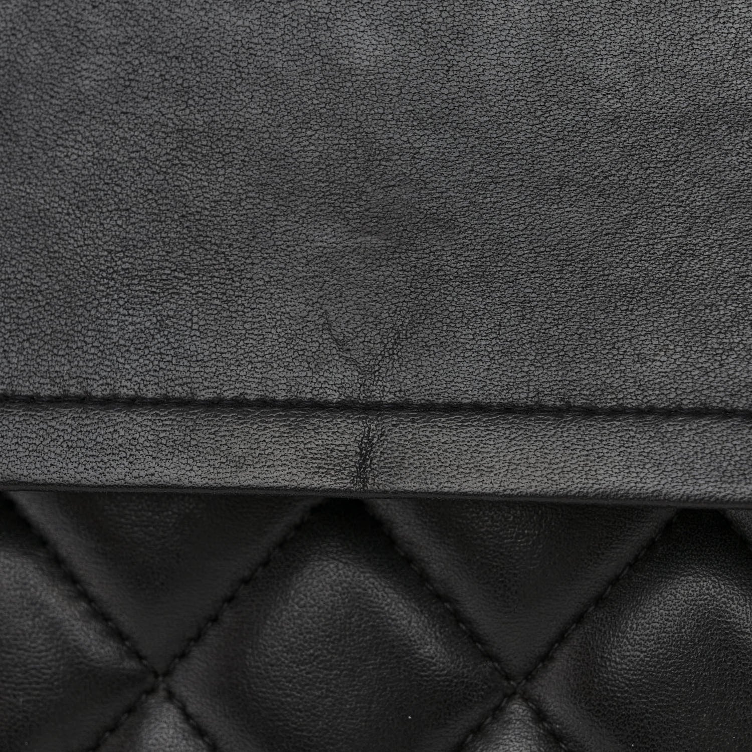 Chanel Lambskin Quilted Maxi Double Flap Black 13 of 13