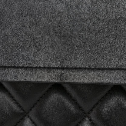 Chanel Lambskin Quilted Maxi Double Flap Black 13 of 13