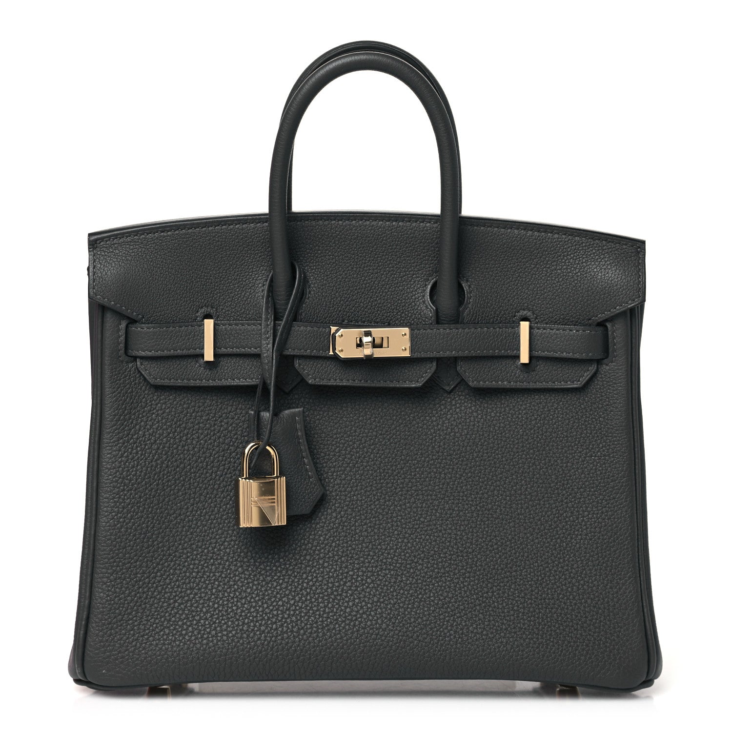 Hermes Togo Birkin 25 Gris Misty 1 of 11