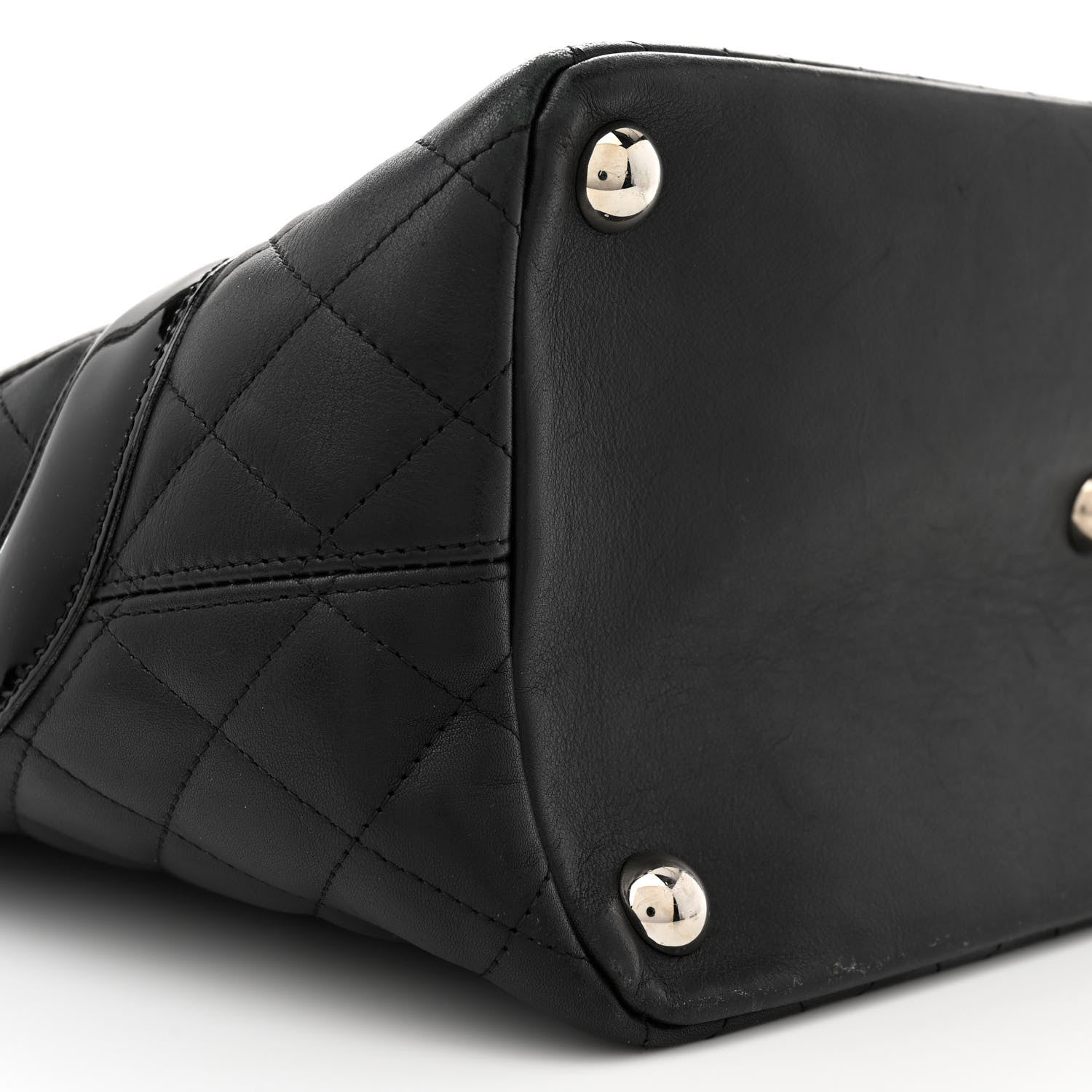 Chanel Calfskin Quilted Large Cambon Tote Black 9 of 12
