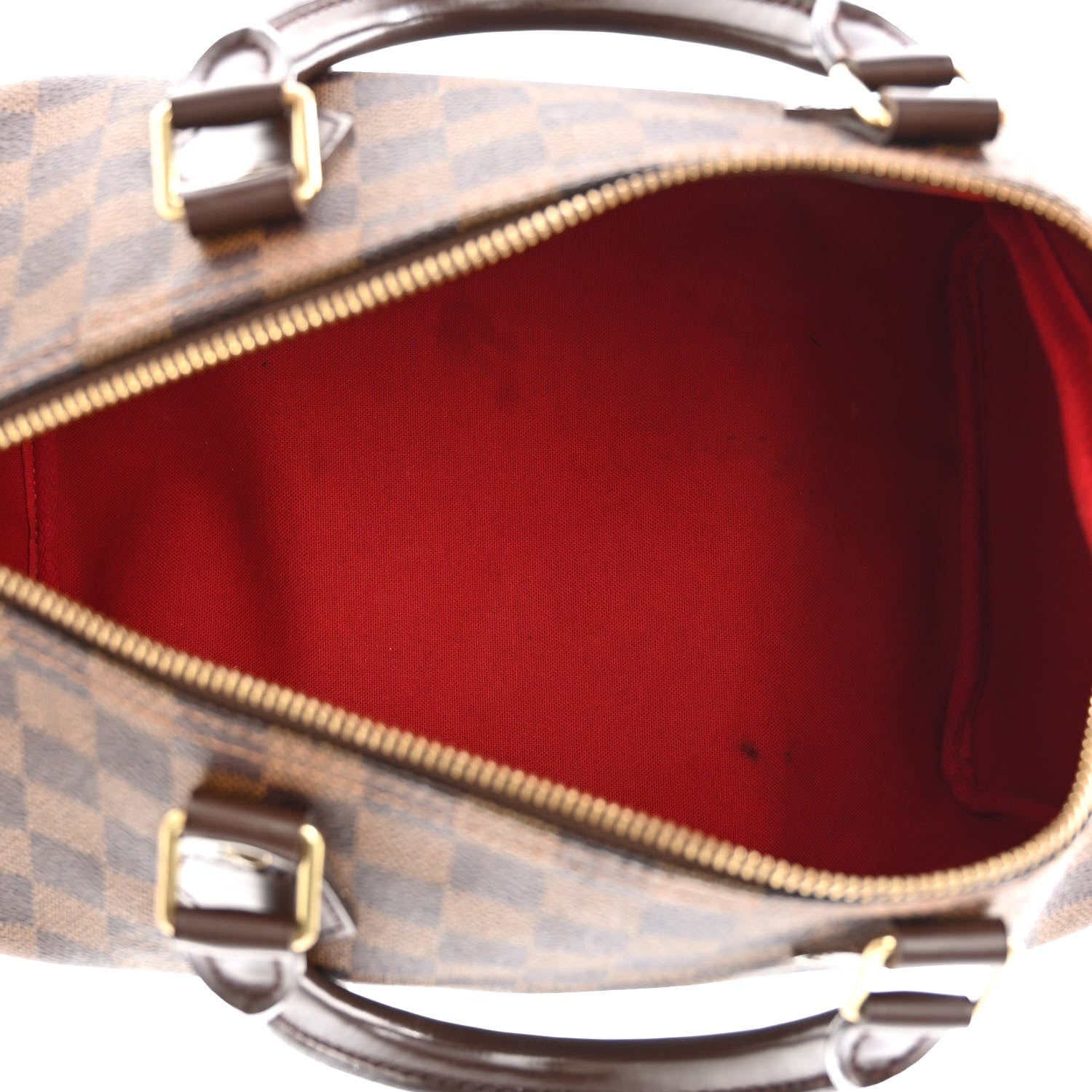 Louis Vuitton Damier Ebene Speedy 30 5 of 10