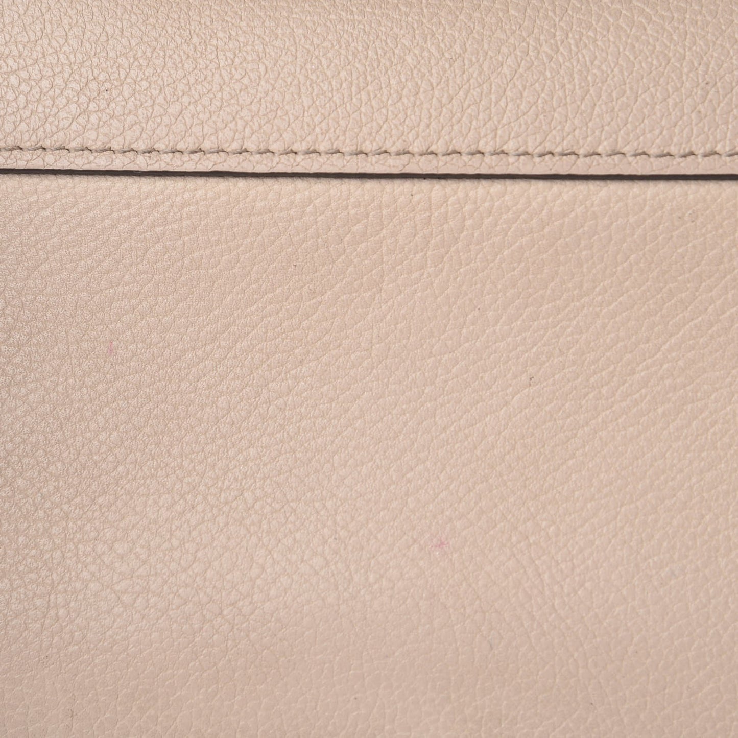 Calfskin Flowers My Lockme Wallet Creme