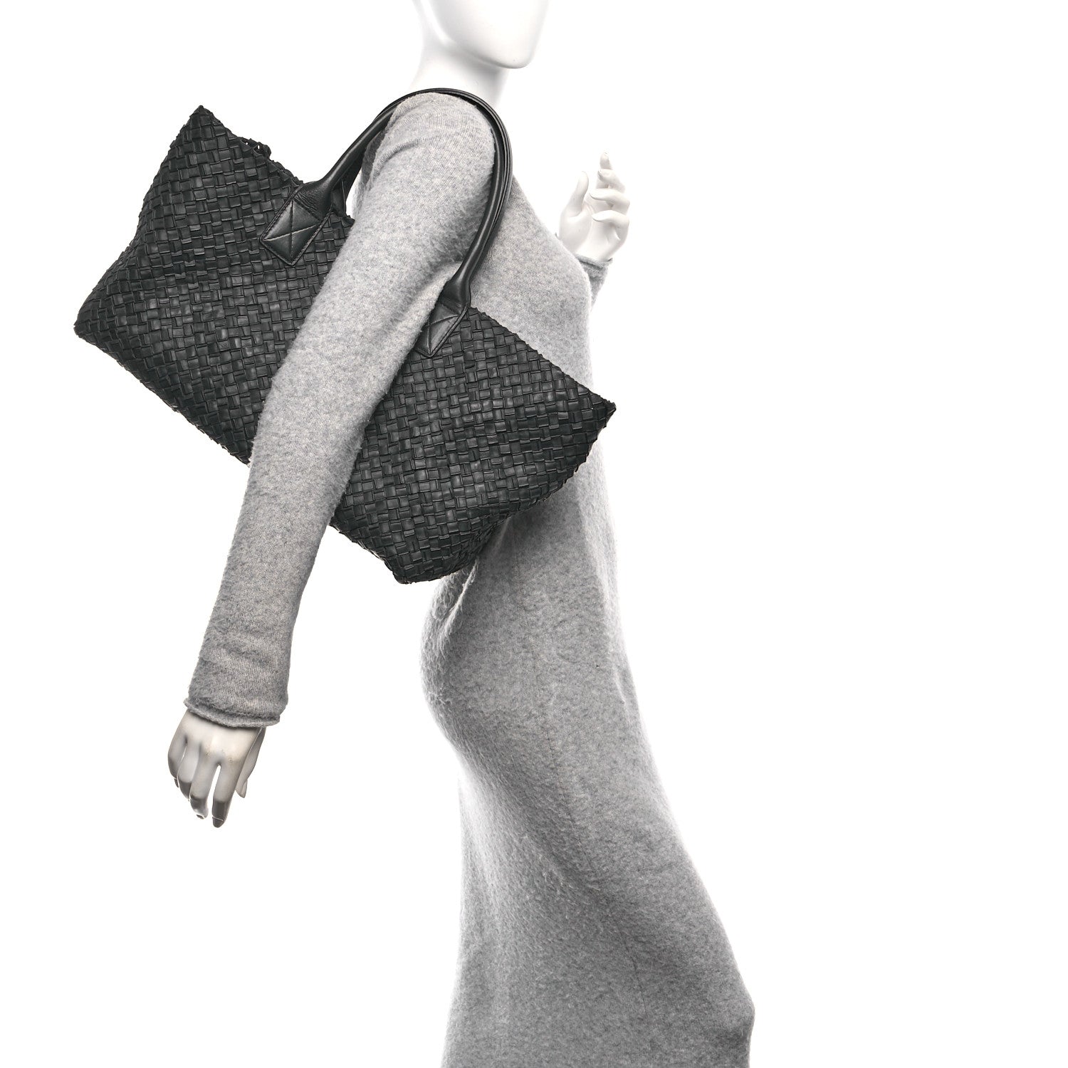 Bottega Veneta Nappa Intrecciato Medium Cabat Black 2 of 11