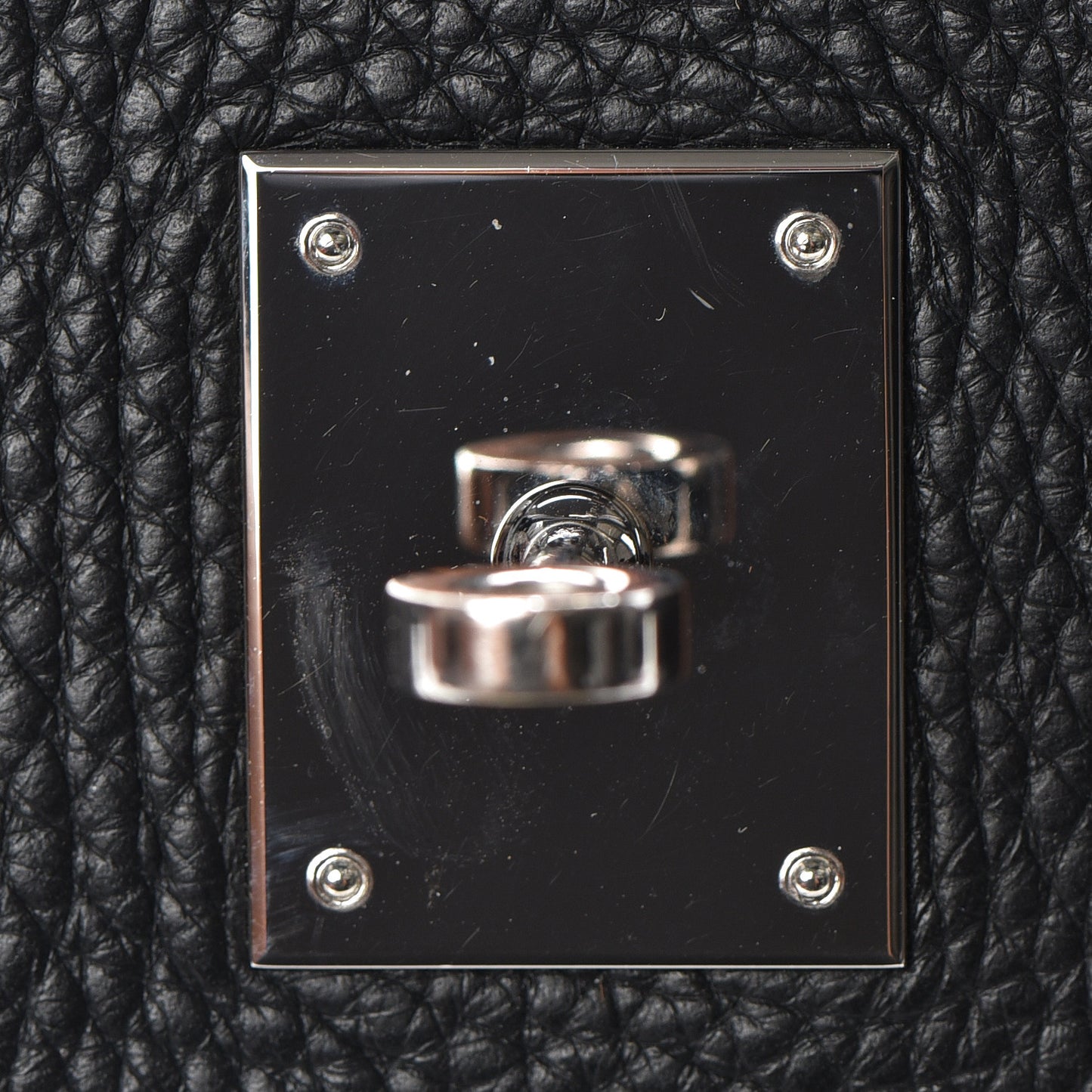 Taurillon Clemence Birkin 30 Black