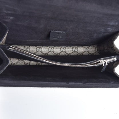 Gucci GG Supreme Monogram Small Dionysus Shoulder Bag Black 5 of 10