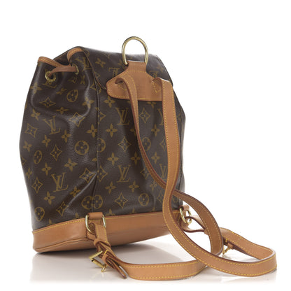Louis Vuitton Monogram Montsouris MM Backpack 2 of 9