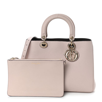 Christian Dior Bullcalf Medium Diorissimo Tote Rose Poudre 1 of 11