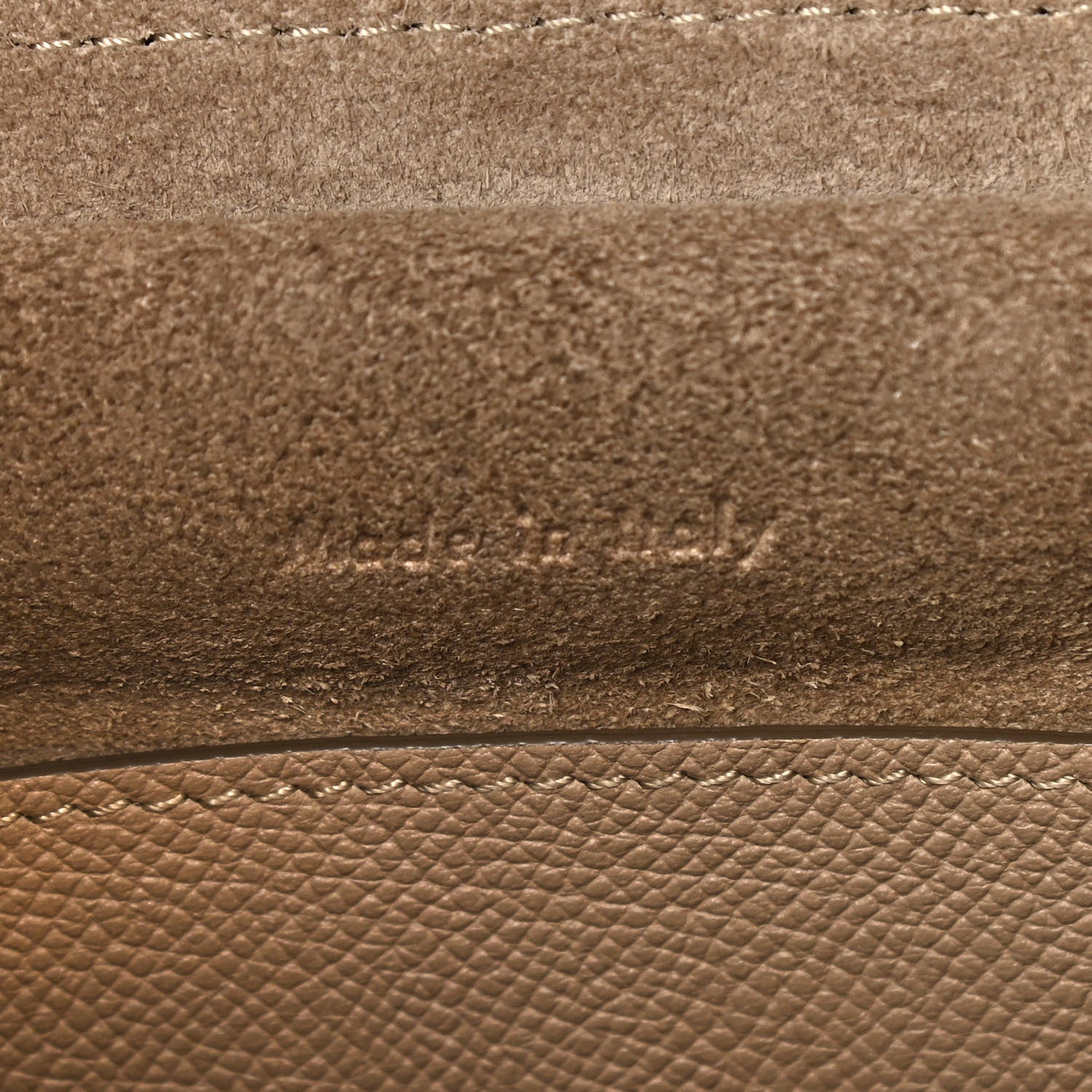 Celine Grained Calfskin Micro Belt Bag Light Taupe 7 of 12