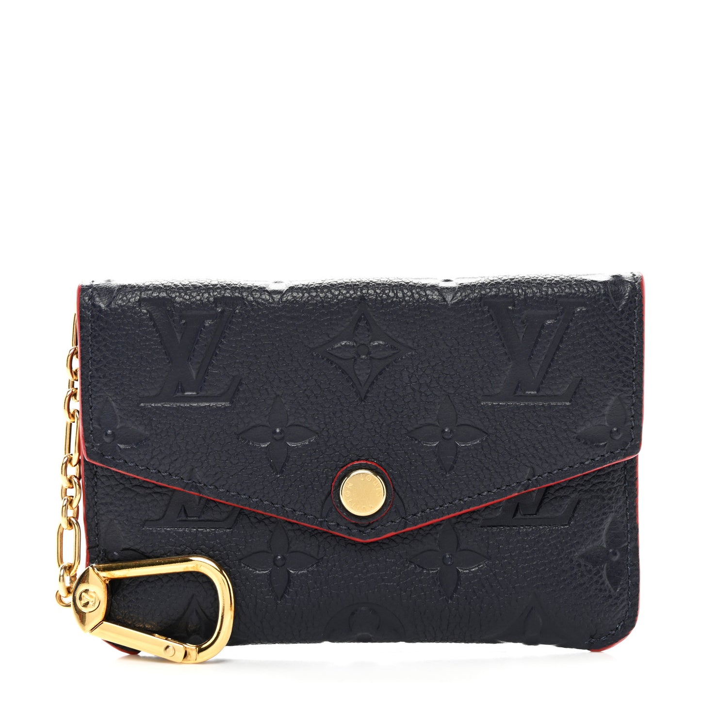 Empreinte Key Pouch Marine Rouge