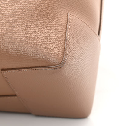 Burberry Calfskin TB Motif Embossed Medium Tote Camel 15 of 18