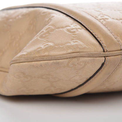 Gucci Guccissima Medium Britt Hobo Beige 18 of 22