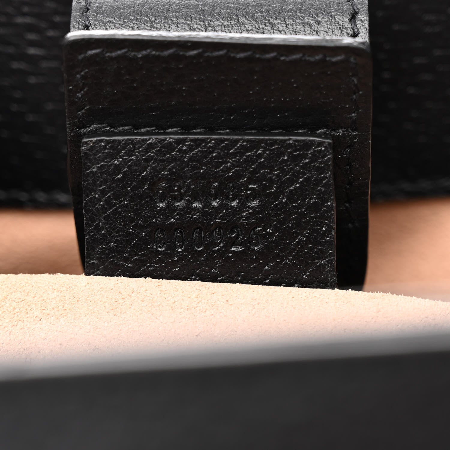 Gucci Textured Calfskin Web Medium Ophidia Shopping Tote Black 7 of 10