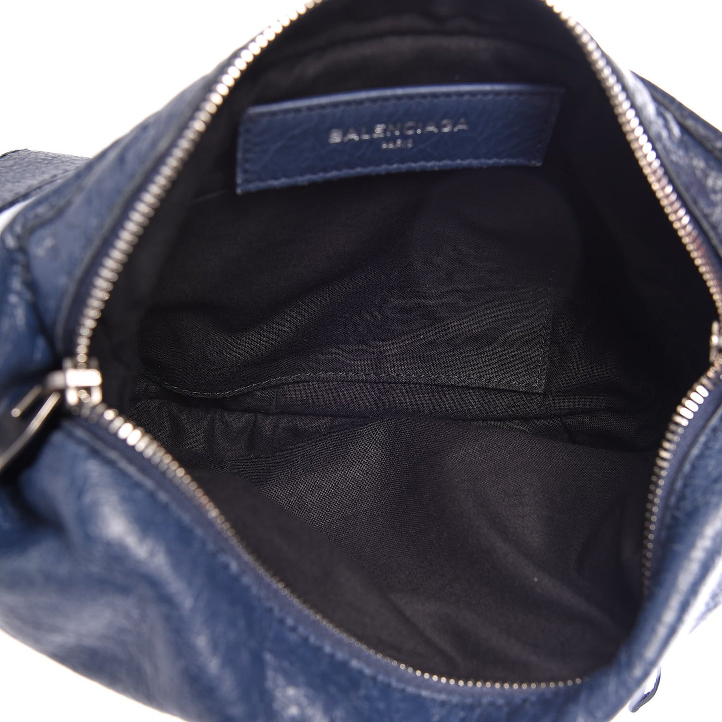 Stadio Classic Silver Hardware Neo Lift Hip Bag Bleu Roi