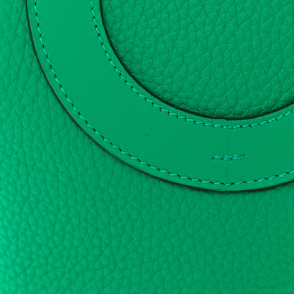 Hermes Taurillon Clemence Swift In-The-Loop 18 Bag Vert Comics 12 of 13