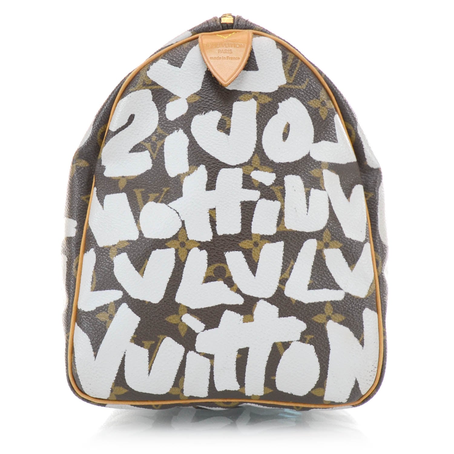Louis Vuitton Monogram Graffiti Speedy 30 Silver 5 of 10