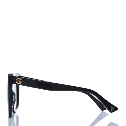 Gucci Cat Eye GG0163S Sunglasses Black 3 of 8