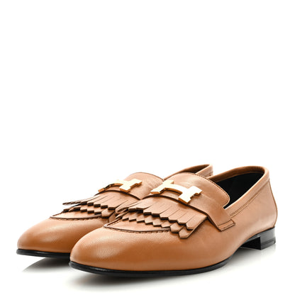 Hermes Goatskin Womens Royal Loafers 40 2 of 9