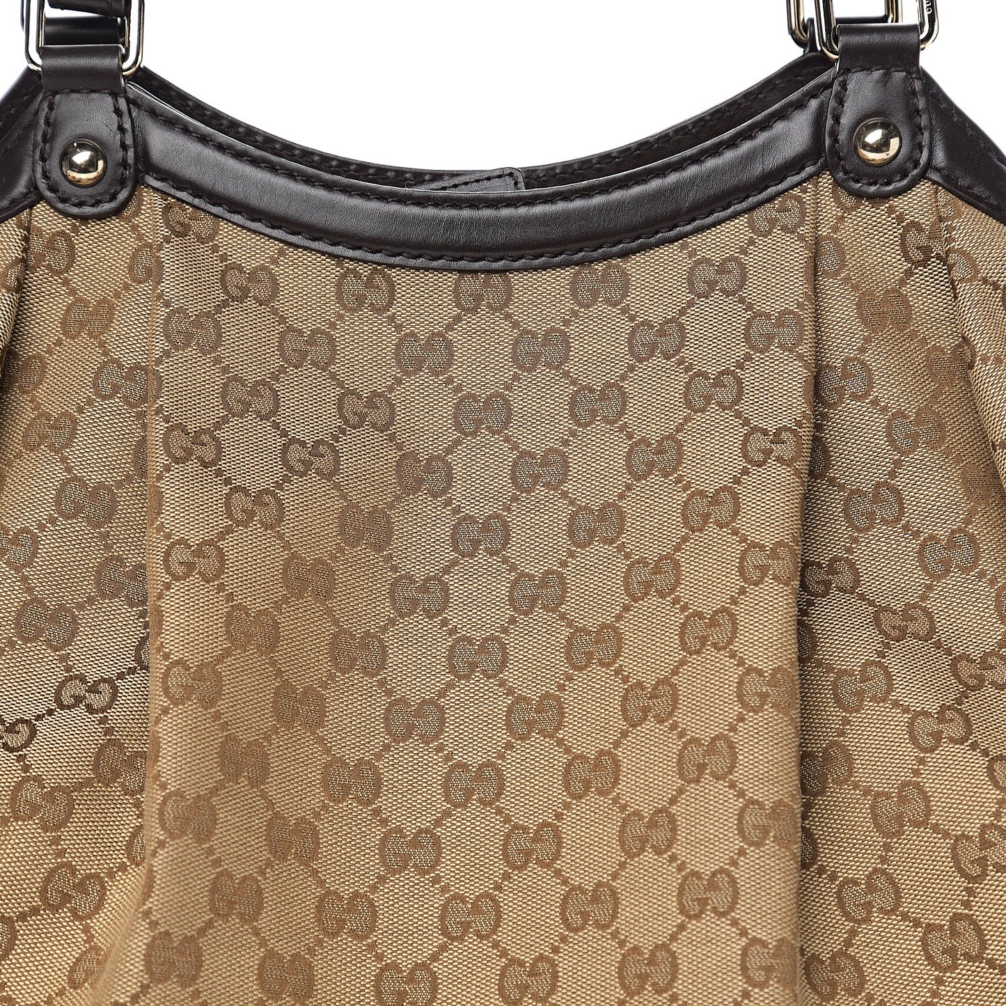 Monogram Large Sukey Tote Dark Brown