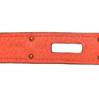 Hermes Togo BIRKIN 35 Orange 7 of 13