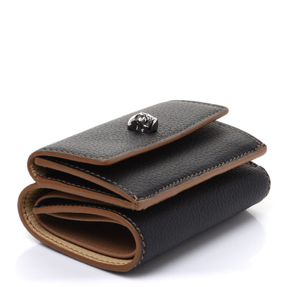 Alexander McQueen Calfskin Skull Short Flap Wallet 4 of 9