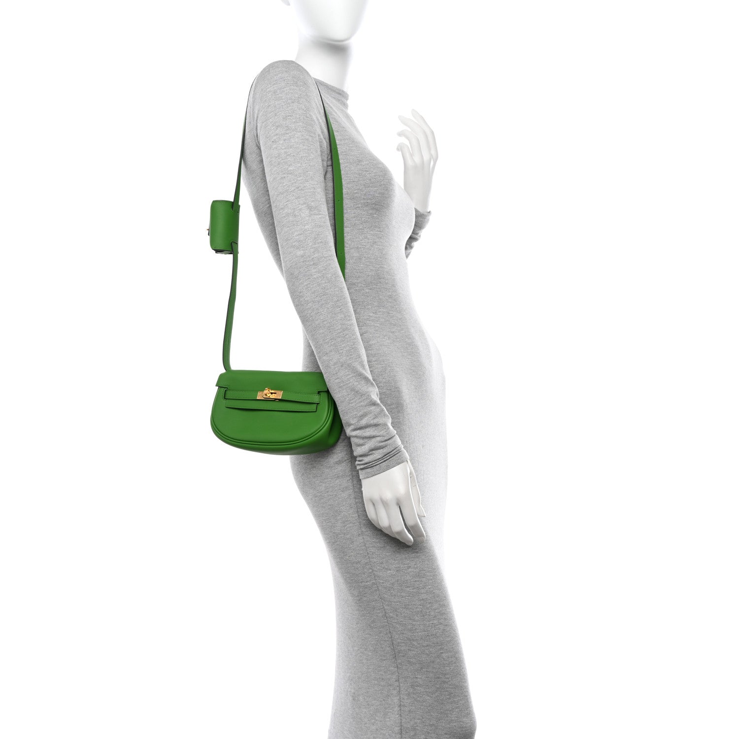 Hermes Swift Kelly Moove Vert Yucca 2 of 11