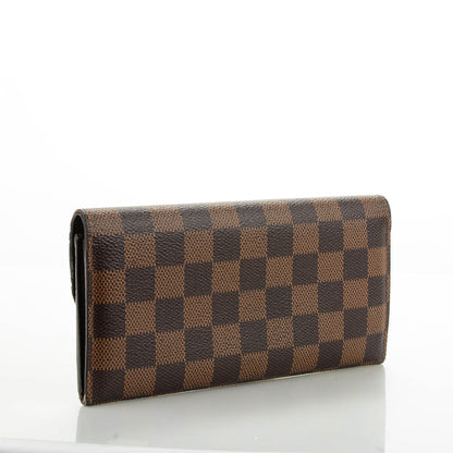 Louis Vuitton Damier Ebene Emilie Wallet 3 of 8