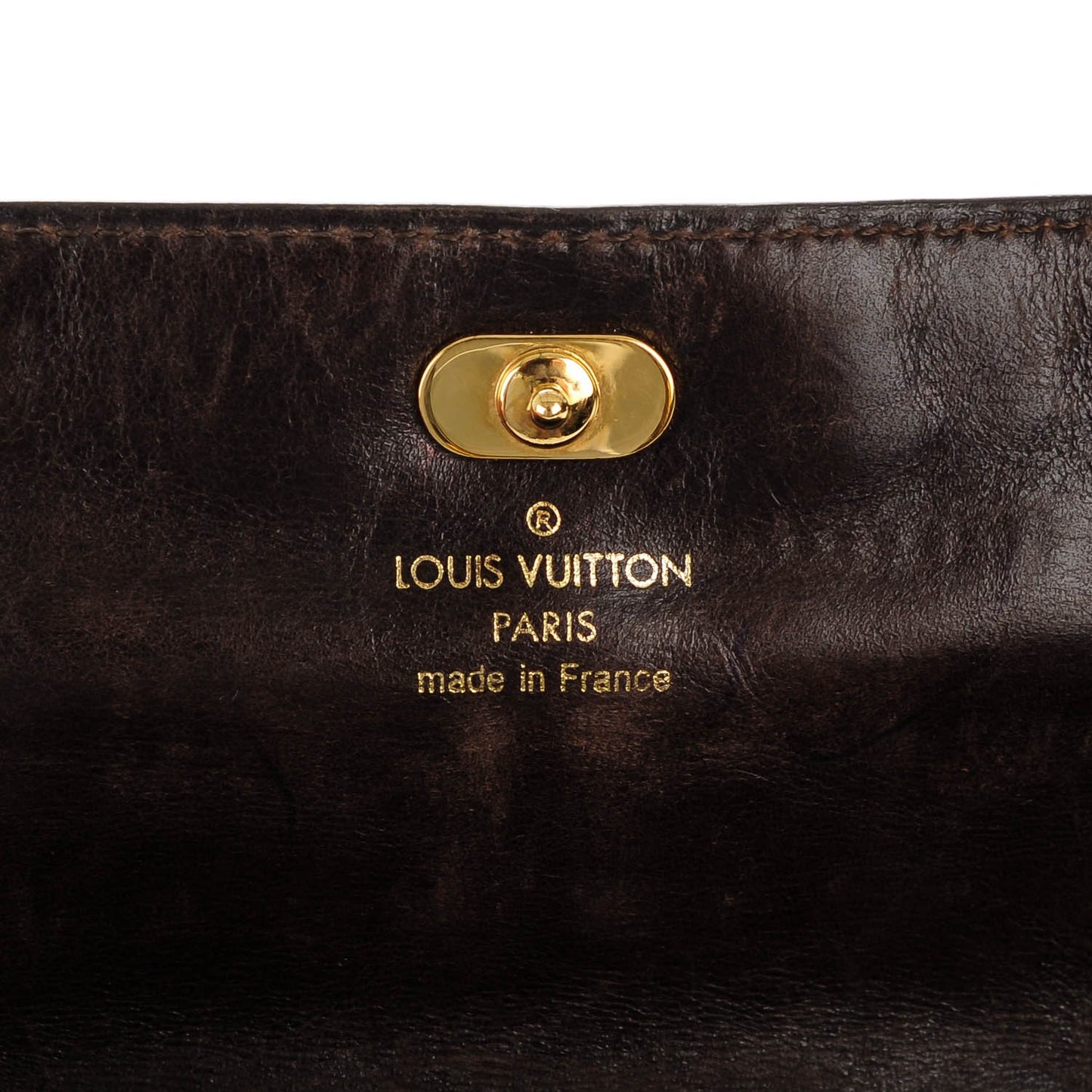 Monogram Charms Porte-Monnaie Wallet Brown