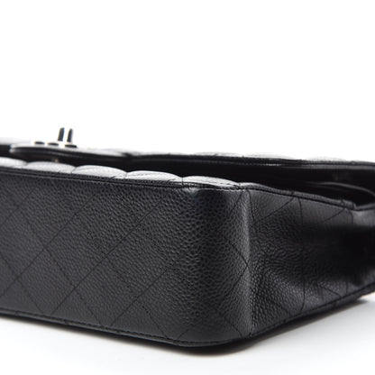 Chanel Caviar Quilted Medium Double Flap Black 7 of 12