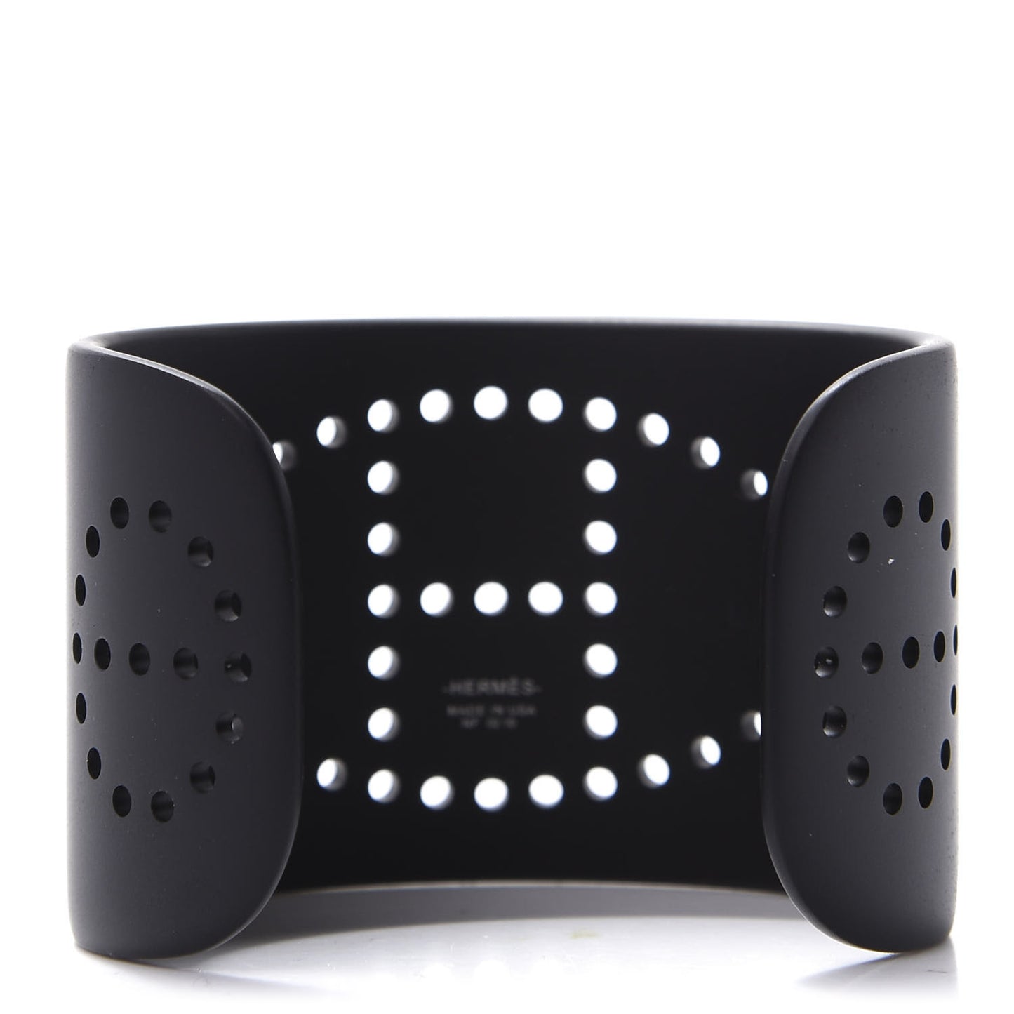Aluminium Evelyne Sunset Cuff Bracelet T2 Black