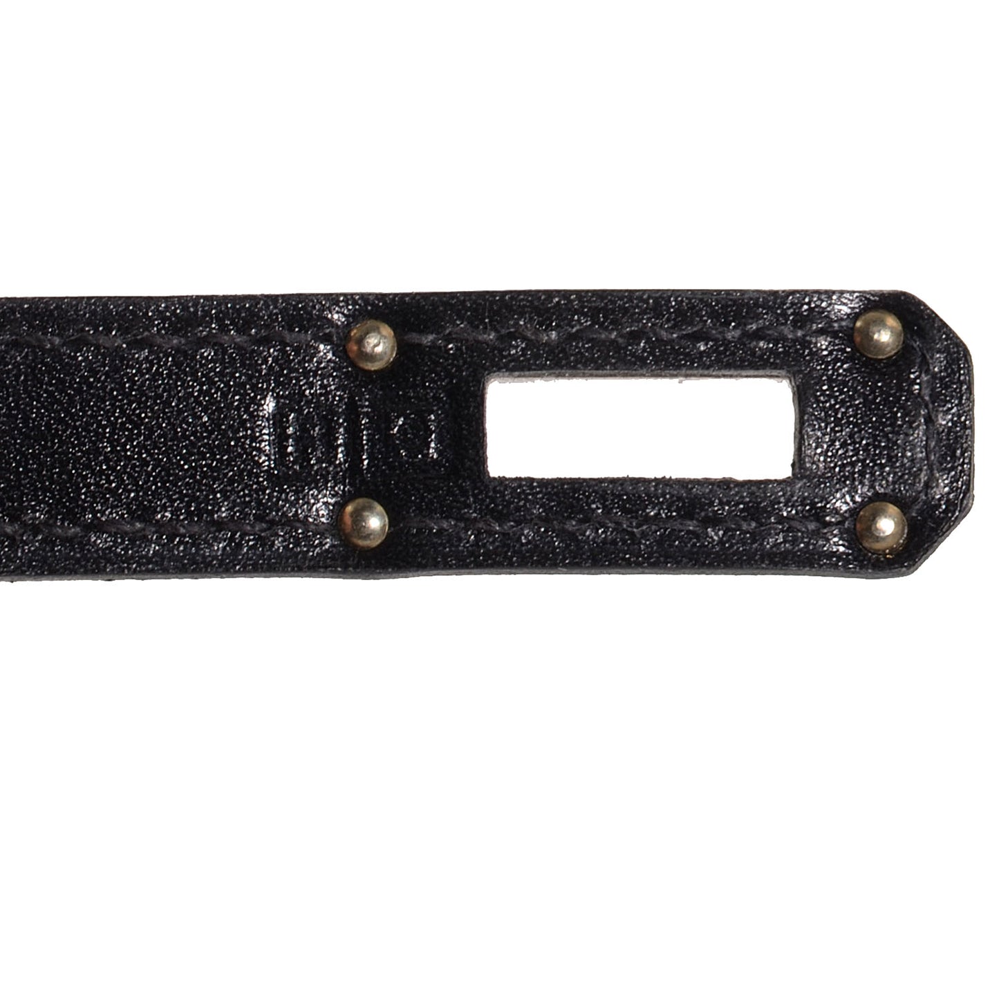 Guilloche Box Kelly Longue Wallet Black