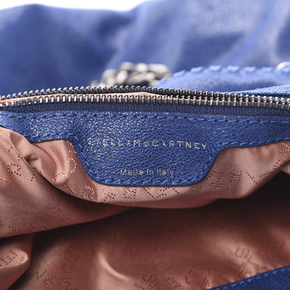 Stella McCartney Shaggy Deer Falabella Fold Over Tote Royal Blue 6 of 10