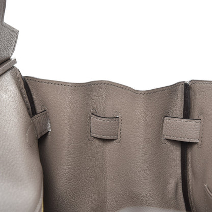 Hermes Togo Birkin 35 Gris Asphalte 11 of 34