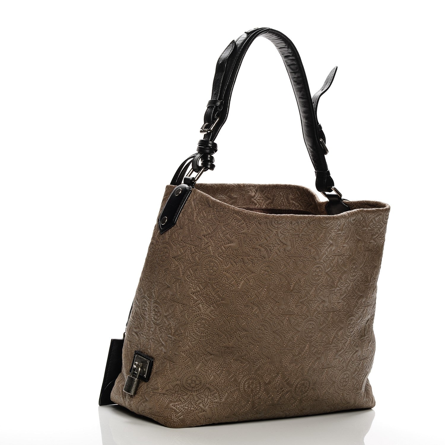 Louis Vuitton Monogram Lambskin Antheia Hobo PM Fumee 3 of 11