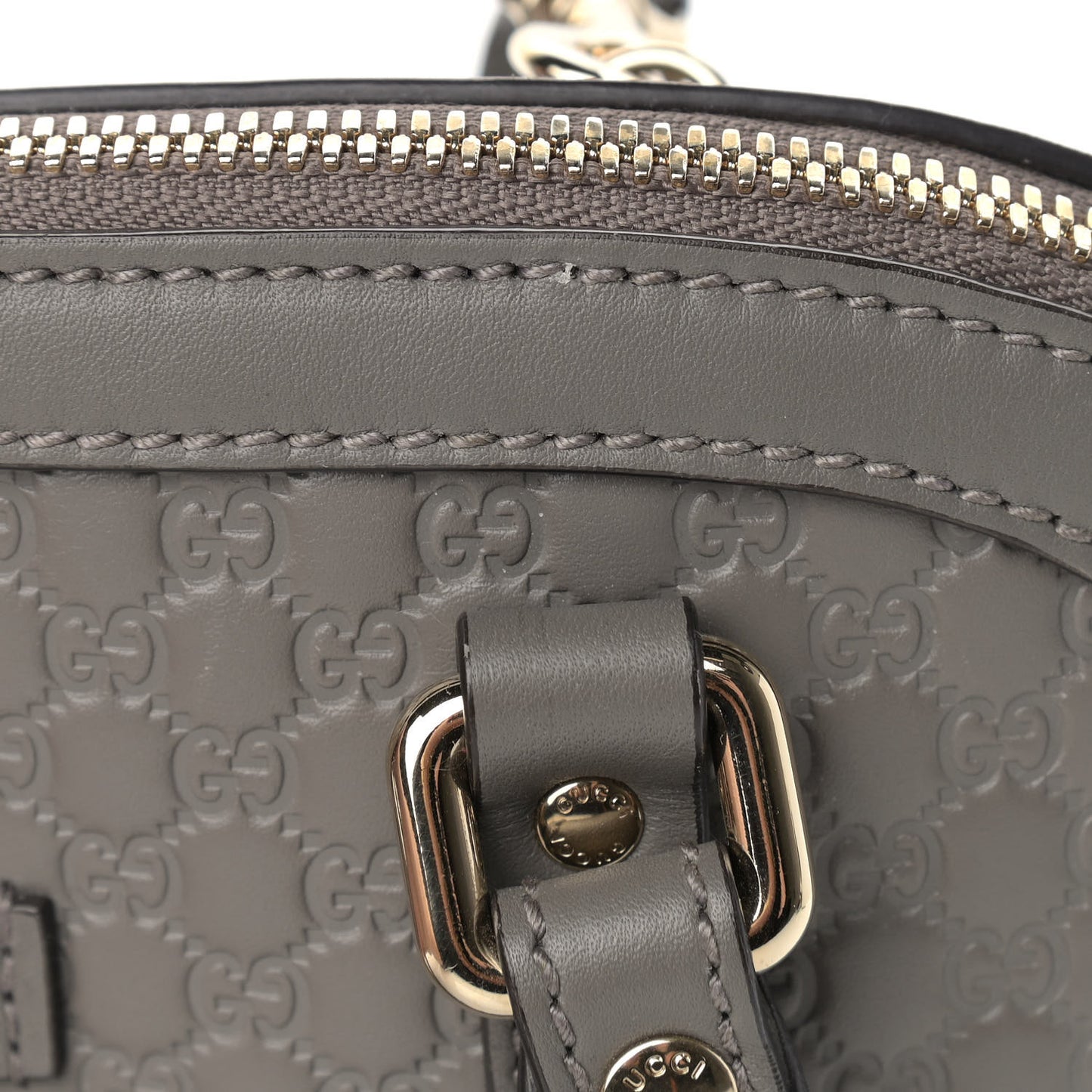Microguccissima Mini Dome Bag Loess