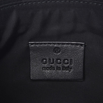 Gucci Guccissima Signature New Britt Wristlet Black 6 of 9
