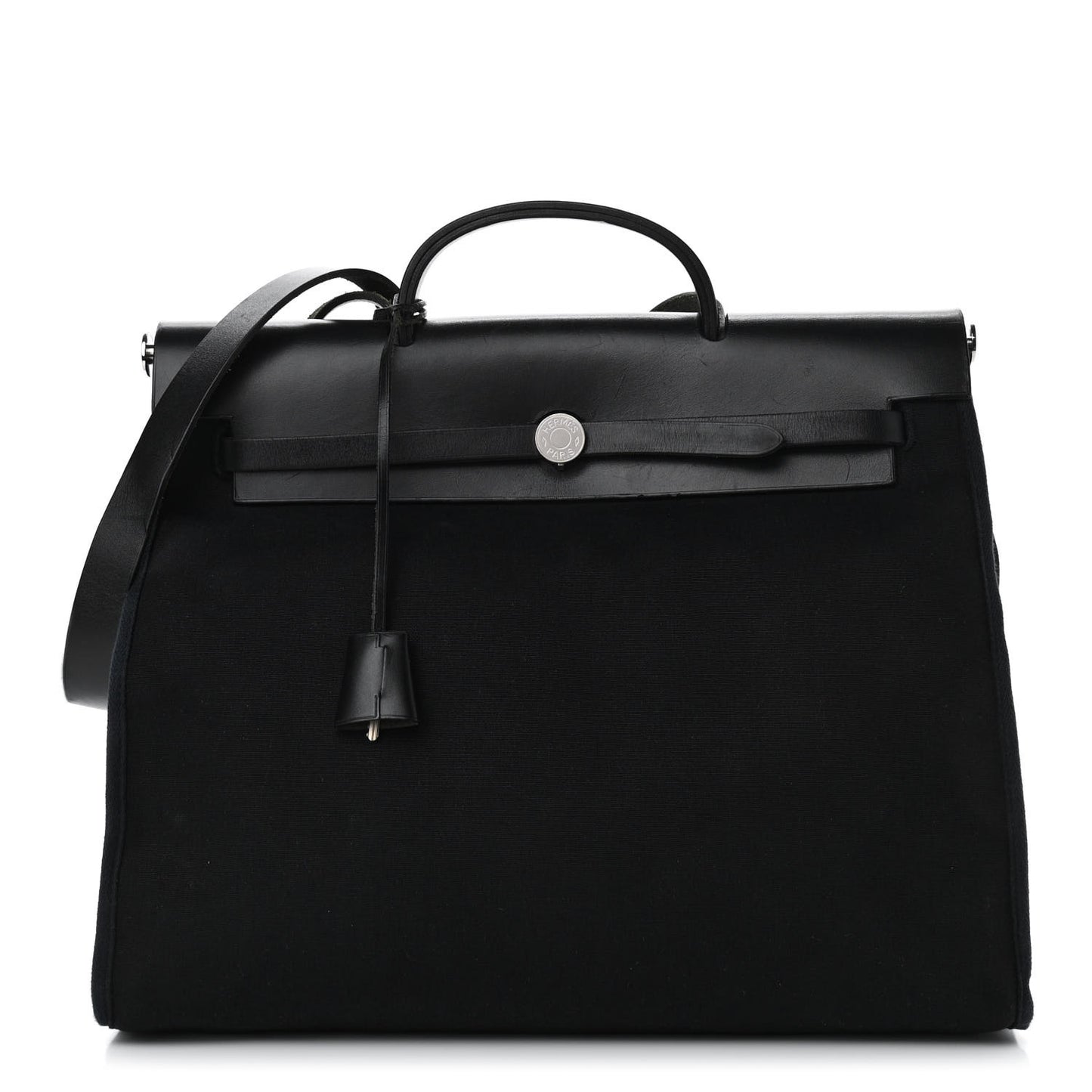 Toile Vache Calfskin Herbag 39 MM Black