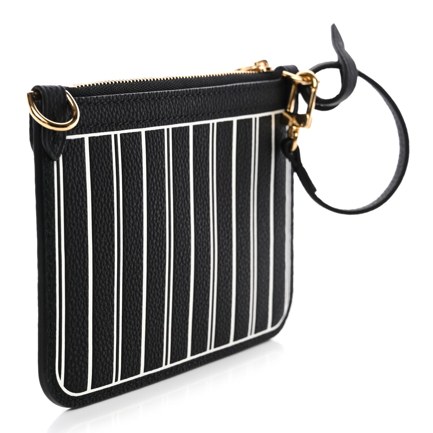 Louis Vuitton Calfskin Neverfull Inside Out BB Pochette Black 3 of 6