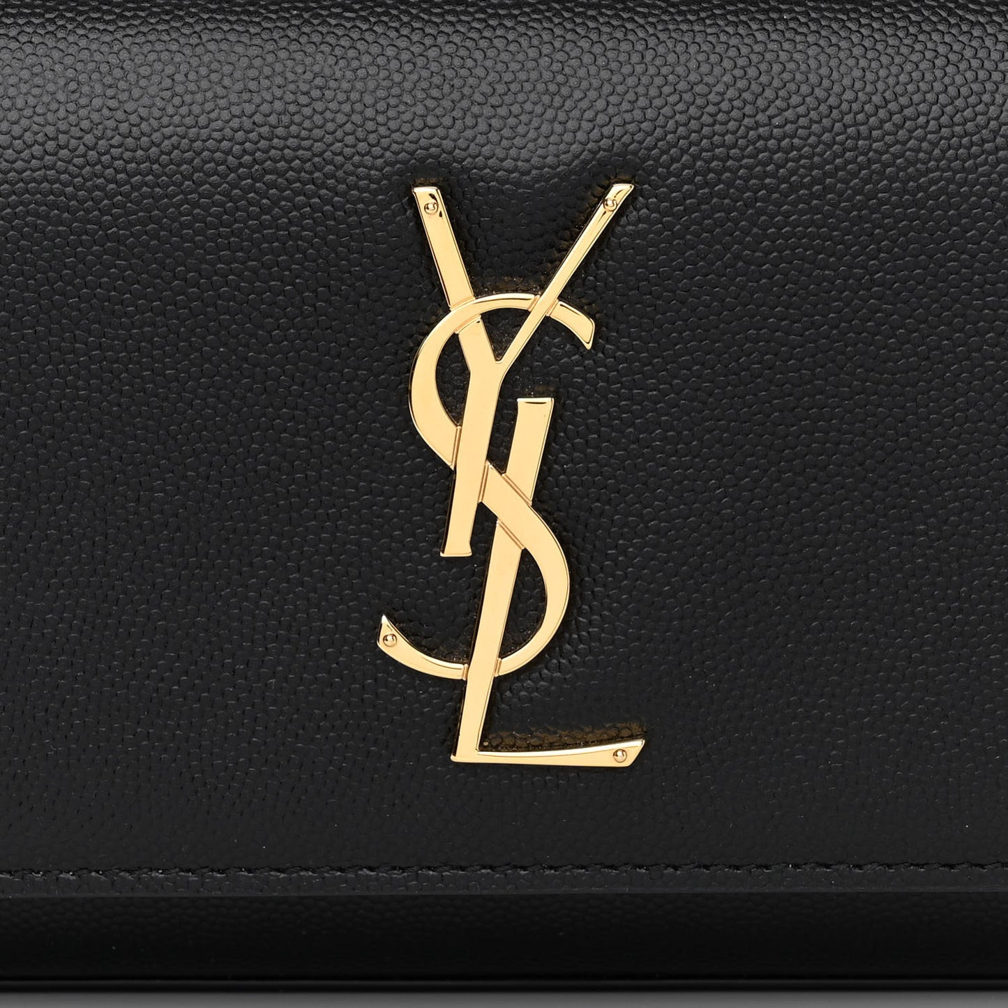 Grain De Poudre Monogram Kate Belt Bag Black