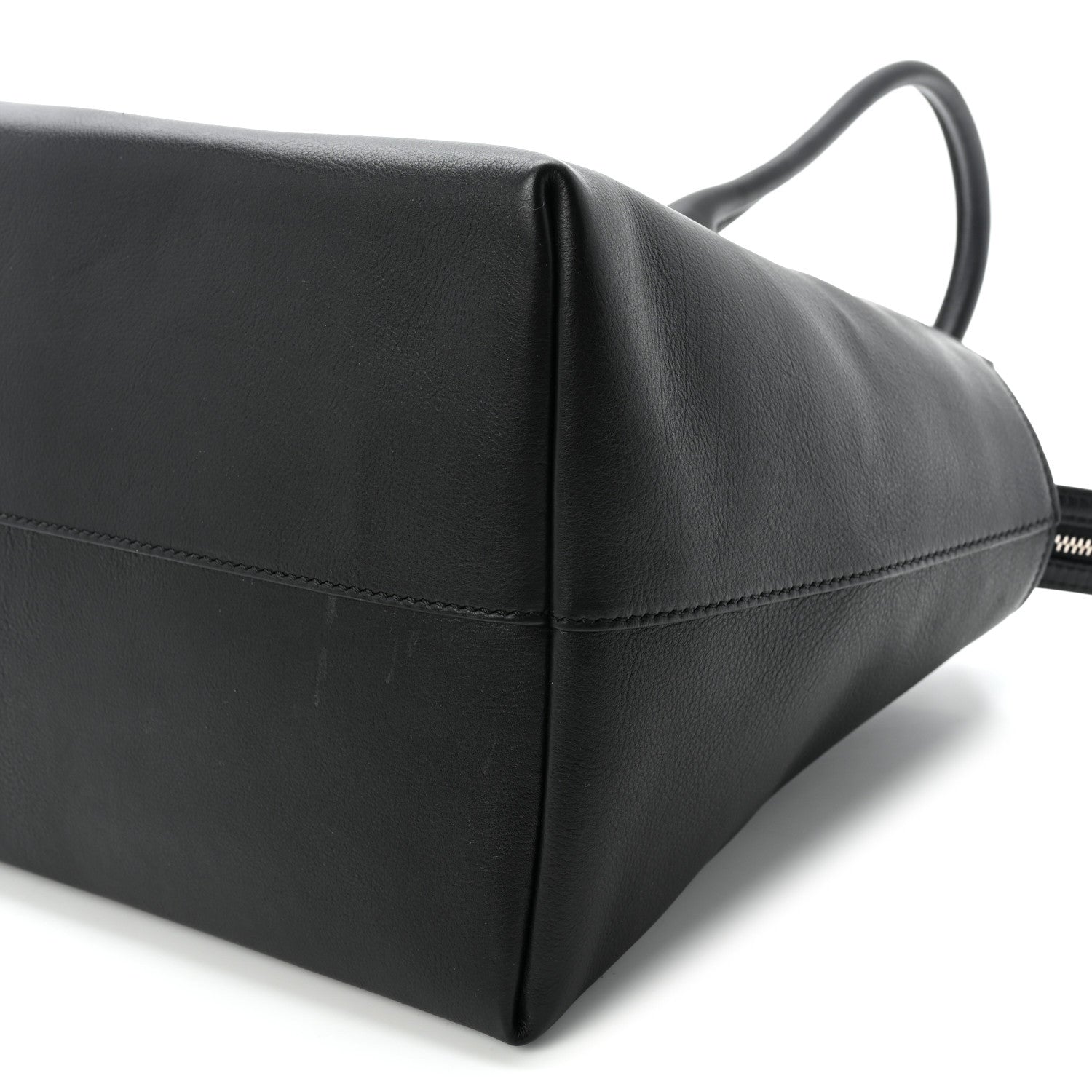The Row Grained Calfskin Terrasse Bag Black 9 of 9