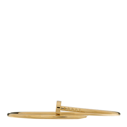 Cartier 18K Yellow Gold Small Juste Un Clou Bracelet 17 1 of 3